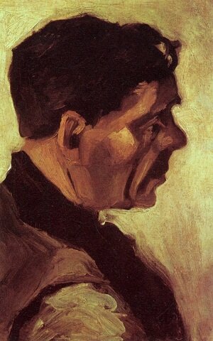 Винсент Виллем Ван Гог Антверпен Нюэнен, Портрет мужчины 